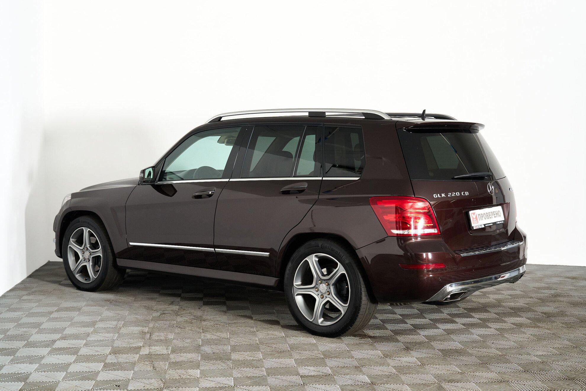 Mercedes-Benz GLK-Класс 2013, коричневый