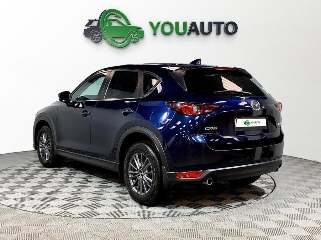 Mazda CX-5 2020, синий