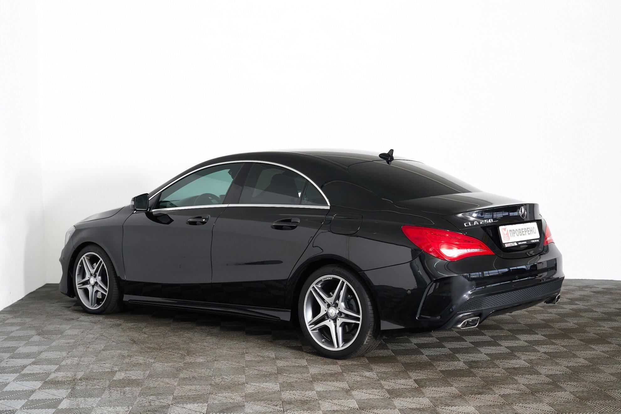 Mercedes-Benz CLA 2016, черный