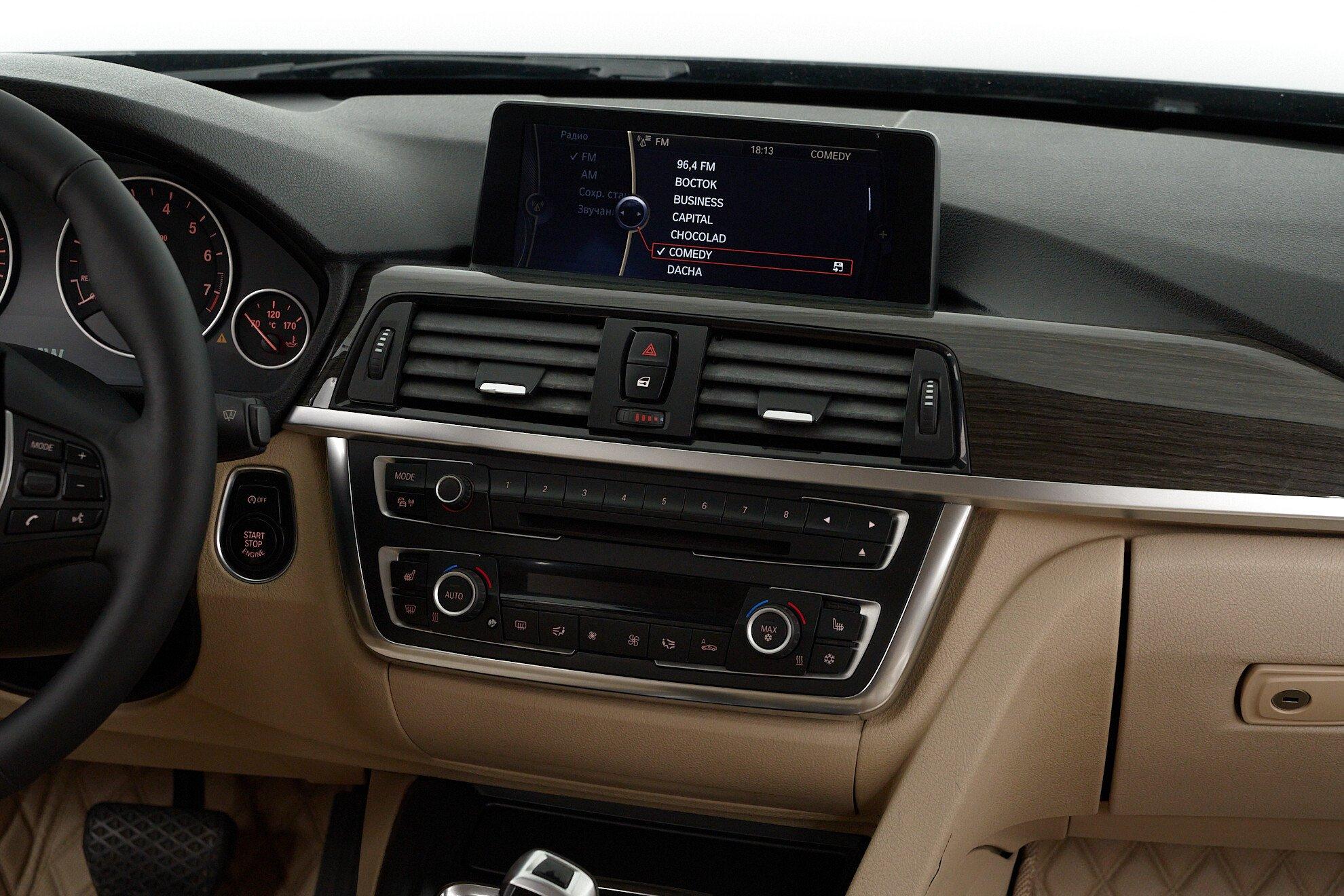 BMW 3 серии 2012, черный