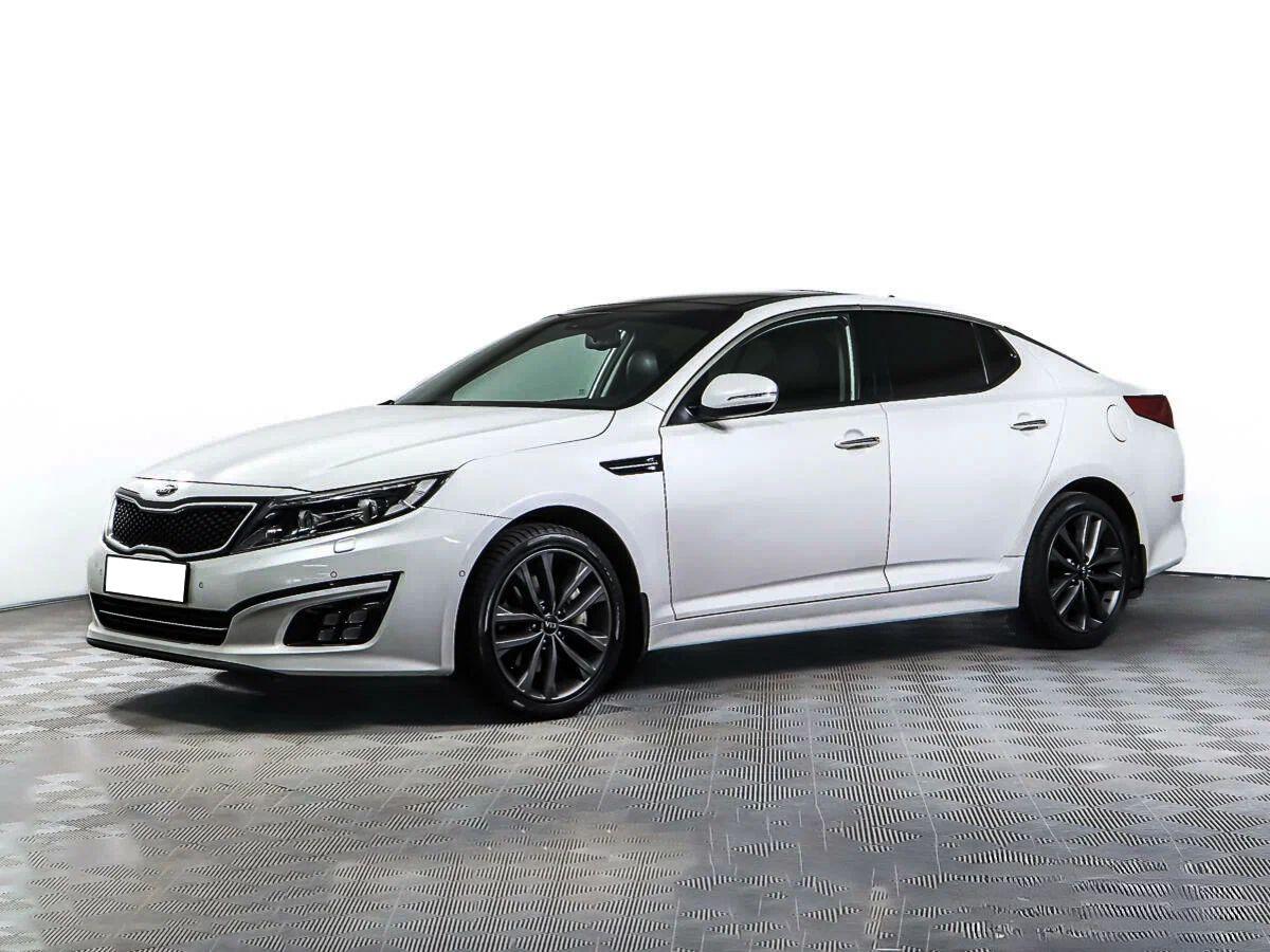 Kia Optima 2015, белый