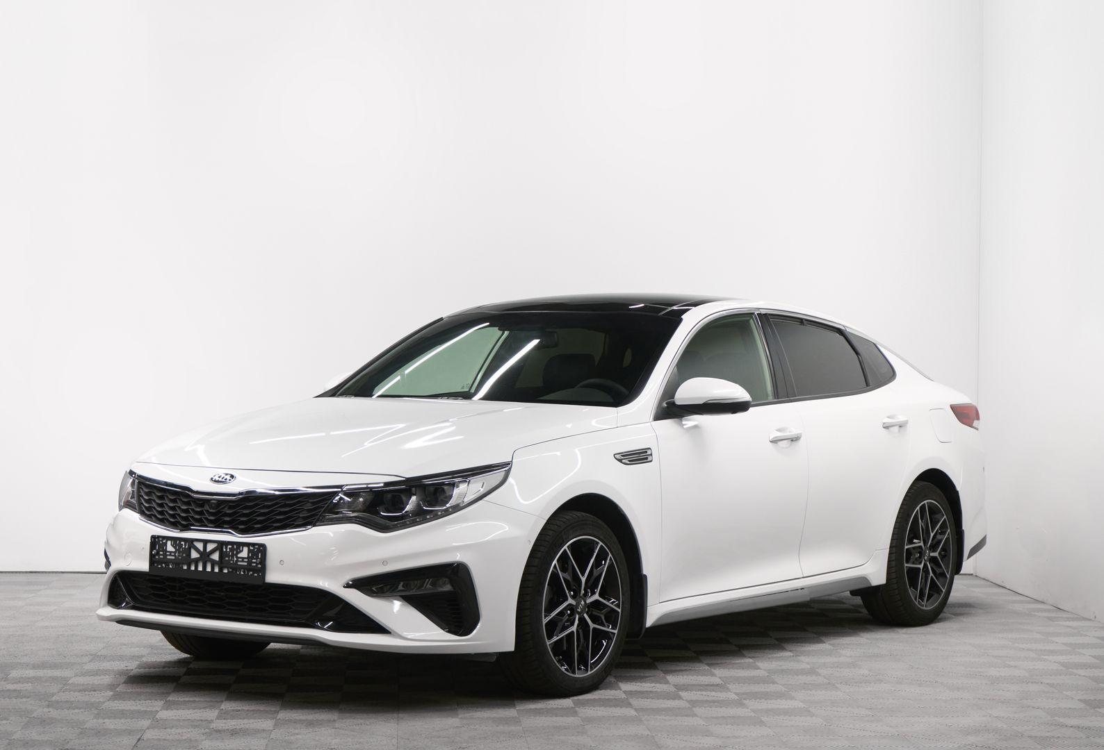Kia Optima 2018, белый