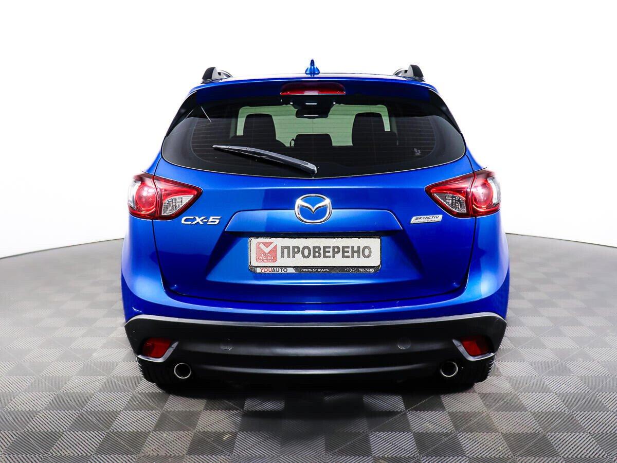 Mazda CX-5 2014, синий