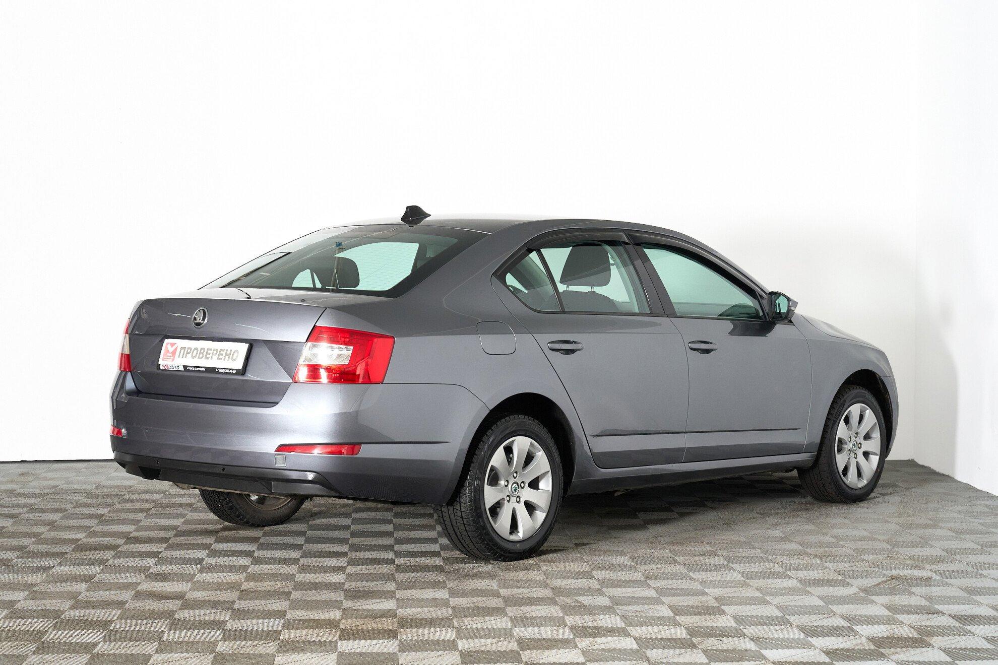 Skoda Octavia 2014, серый
