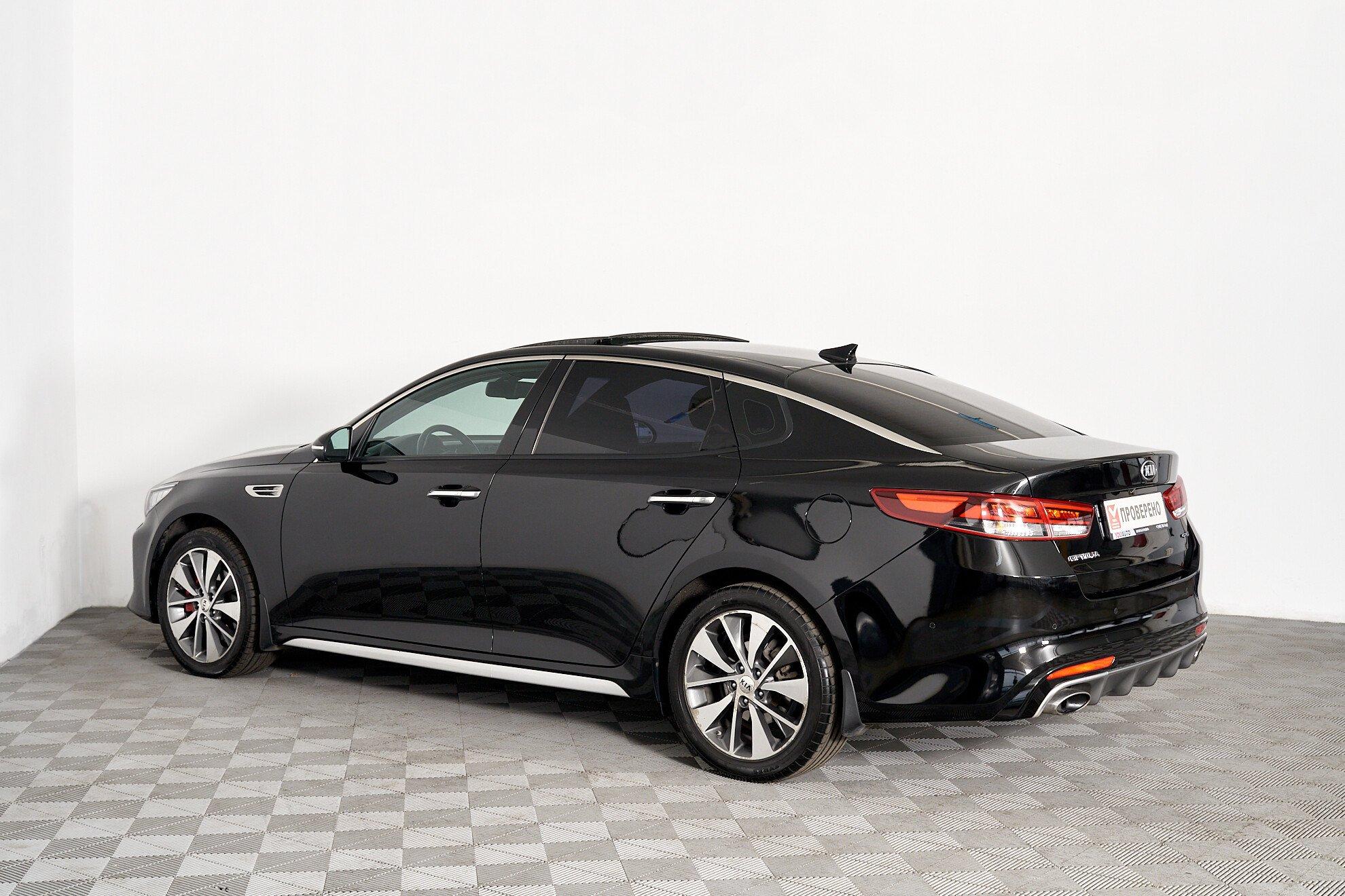 Kia Optima 2017, черный