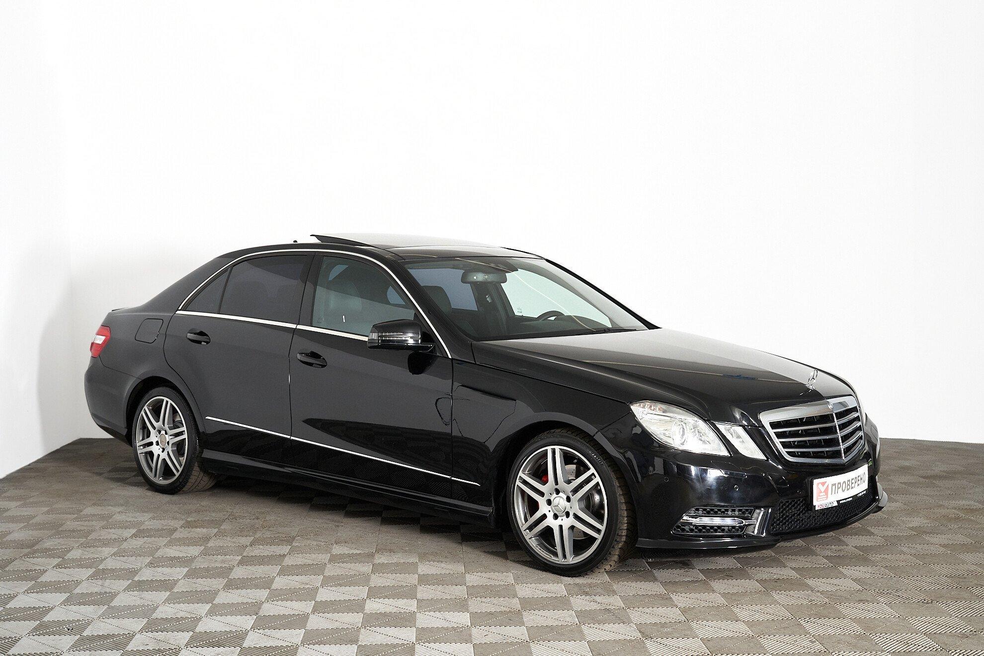 Mercedes-Benz E-Класс 2012, черный