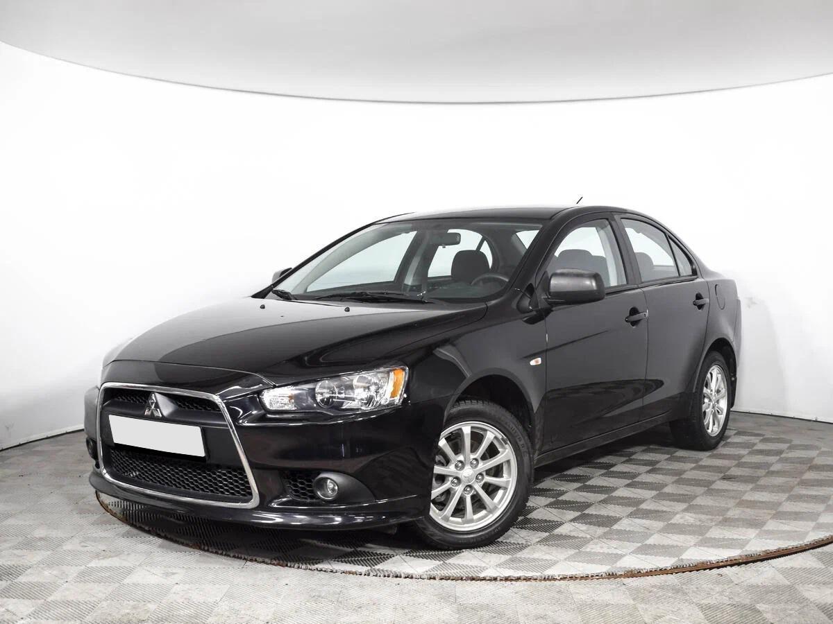 Mitsubishi Lancer 2013, черный
