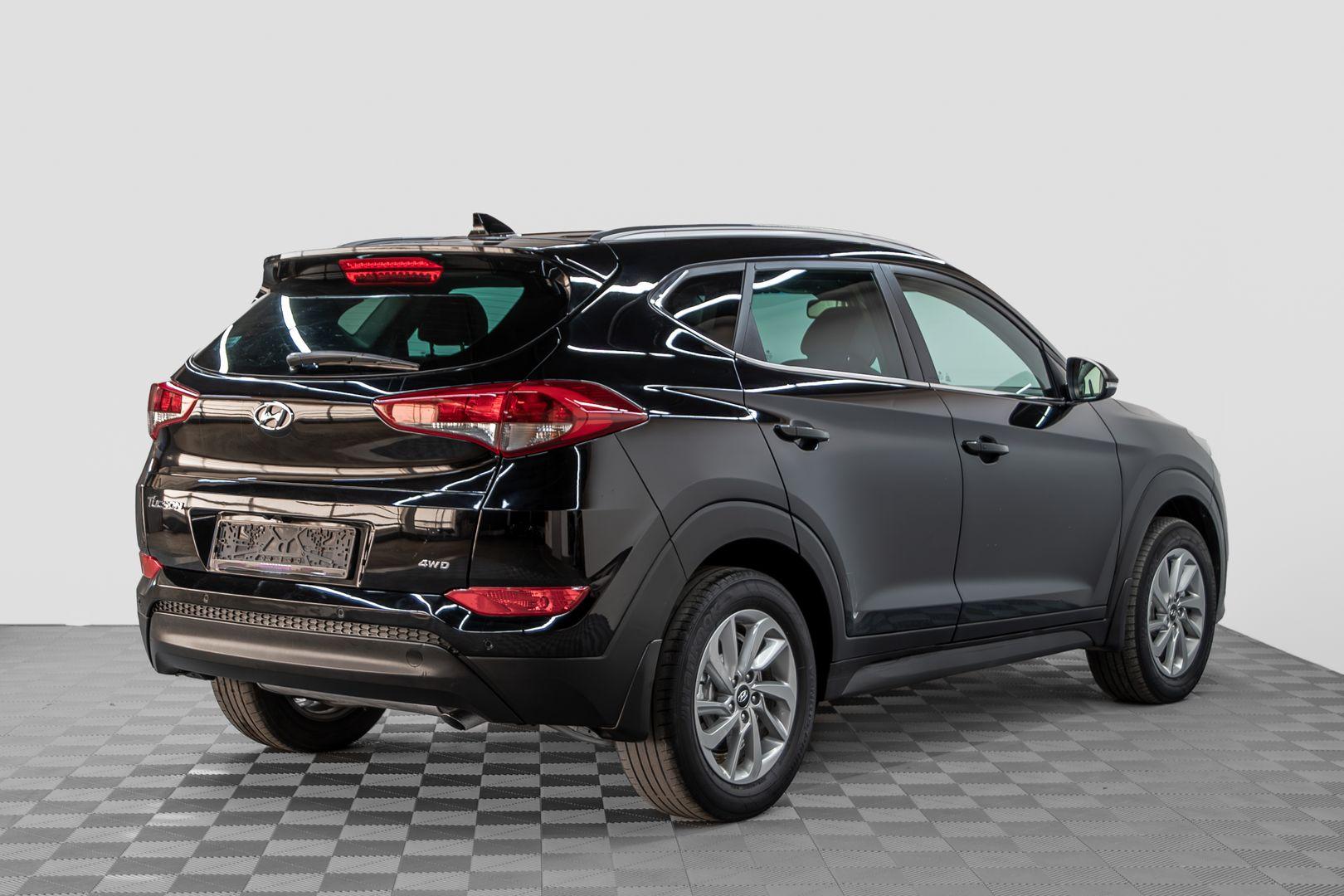 Hyundai Tucson 2017, черный