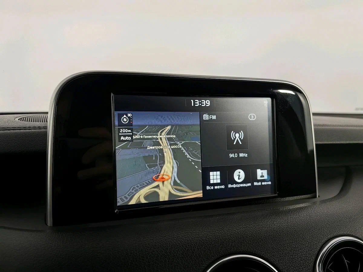 Kia Stinger 2019, красный