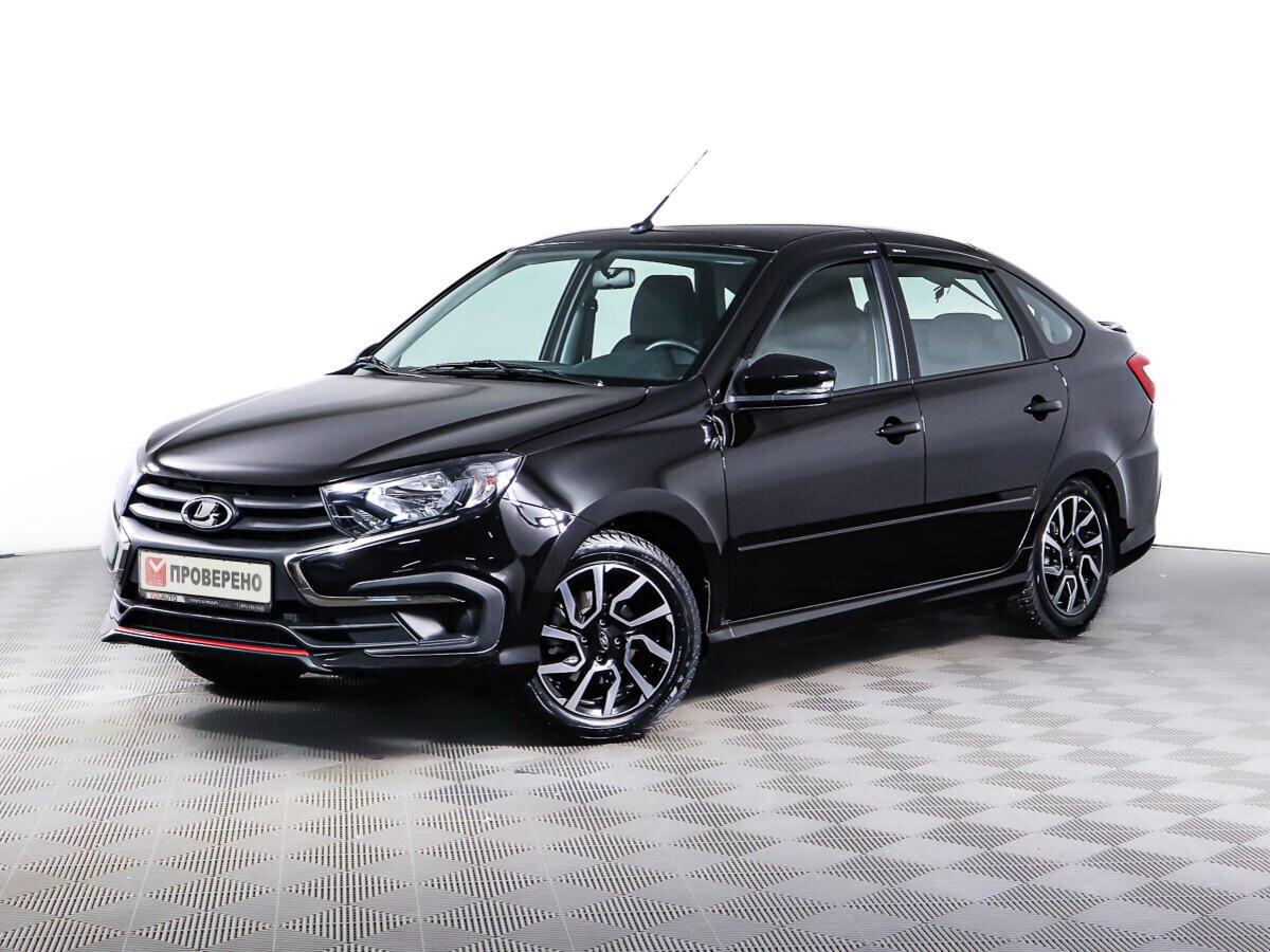 LADA (ВАЗ) Granta 2022, черный