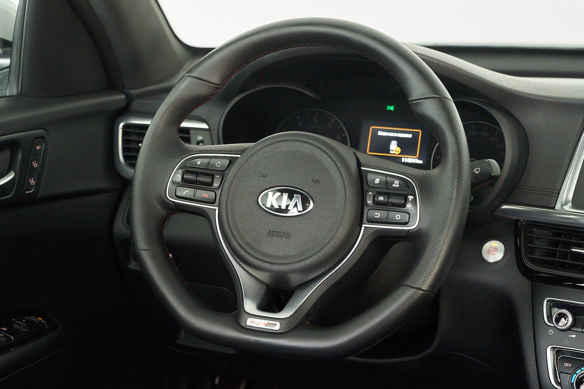 Kia Optima 2016, серебряный