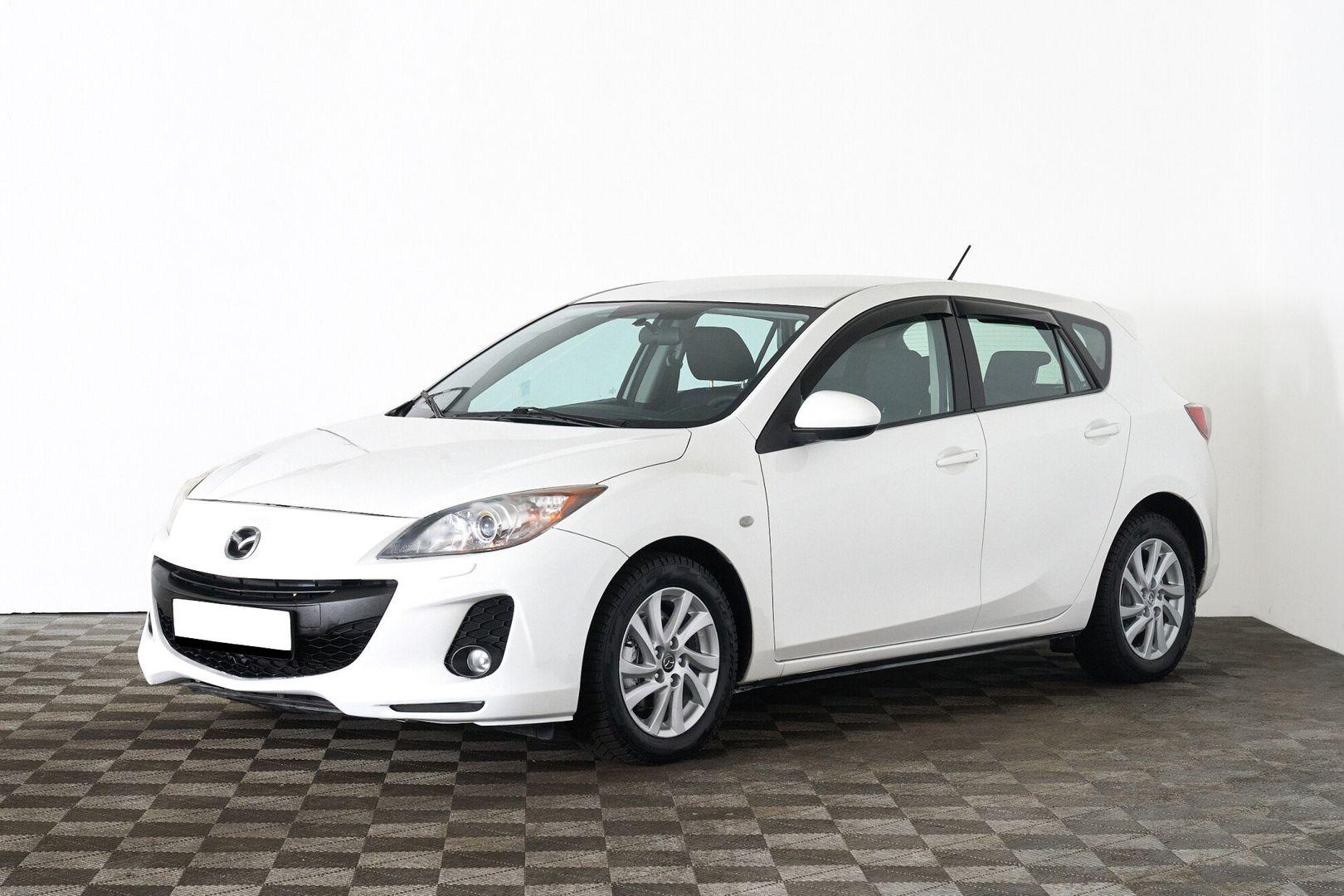 Mazda 3 2012, белый