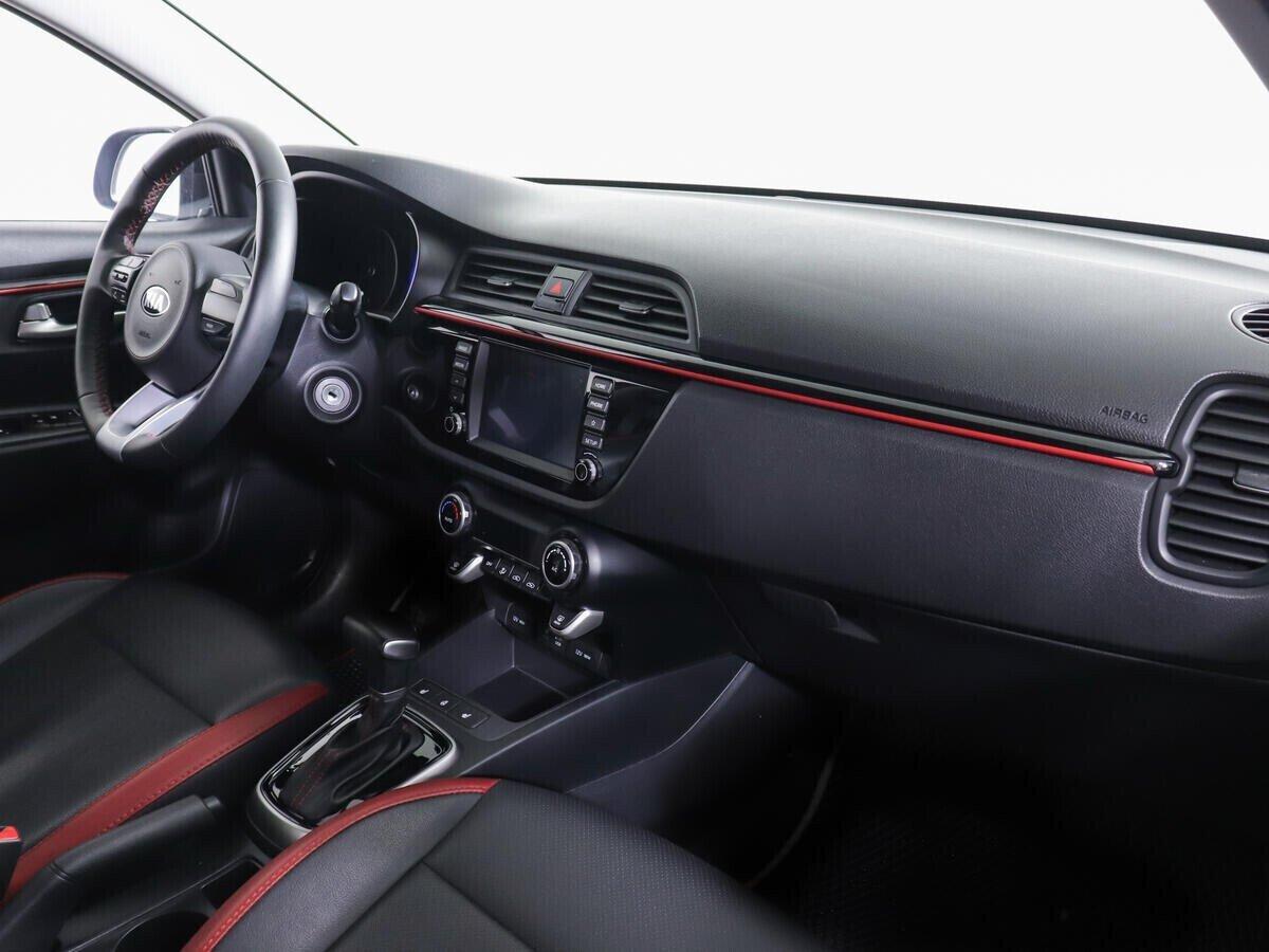 Kia Rio 2019, черный