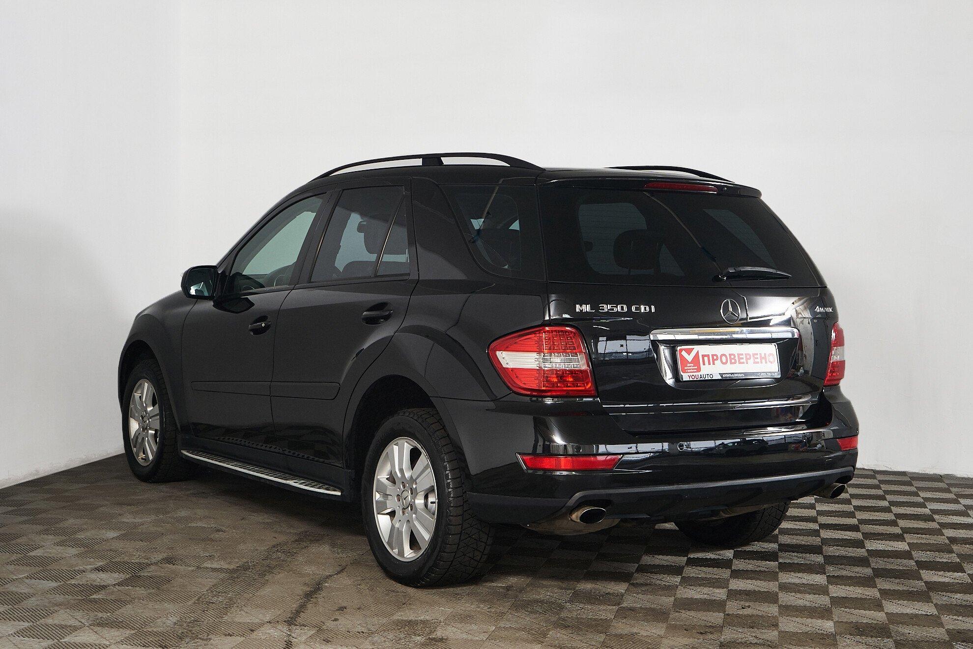 Mercedes-Benz M-Класс 2008, черный