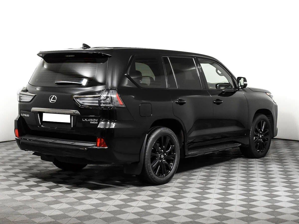 Lexus LX 2021, черный