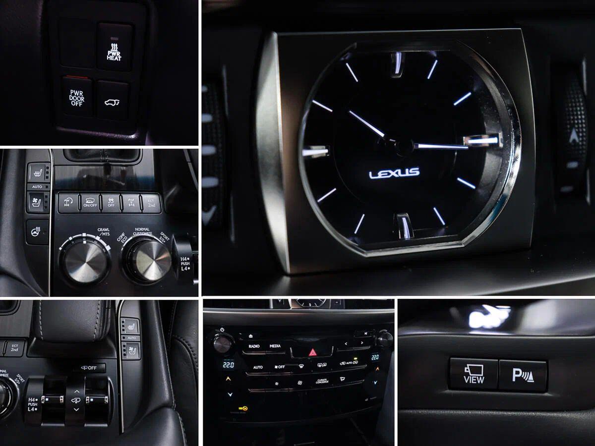 Lexus LX 2021, черный