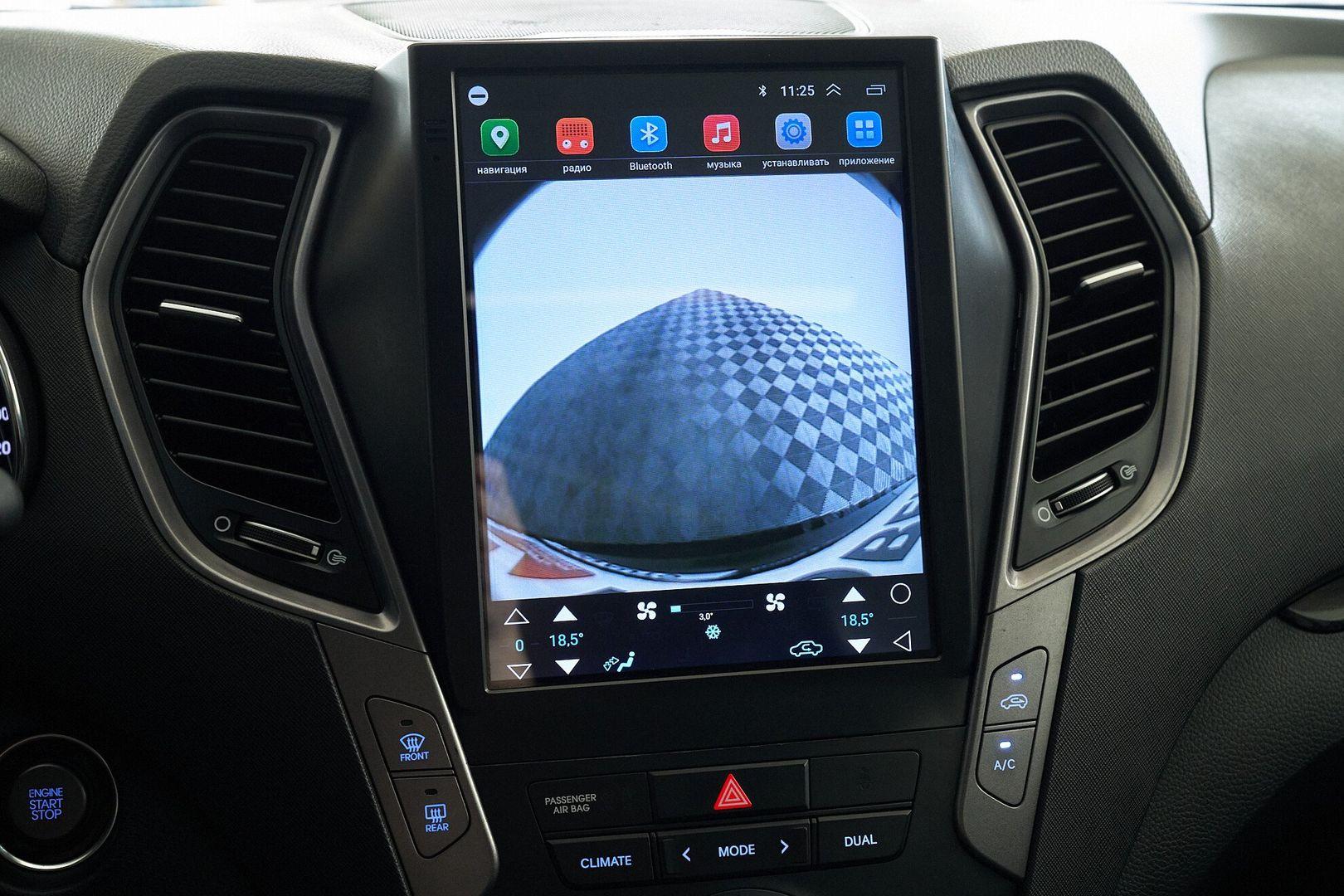 Hyundai Santa Fe 2014, черный