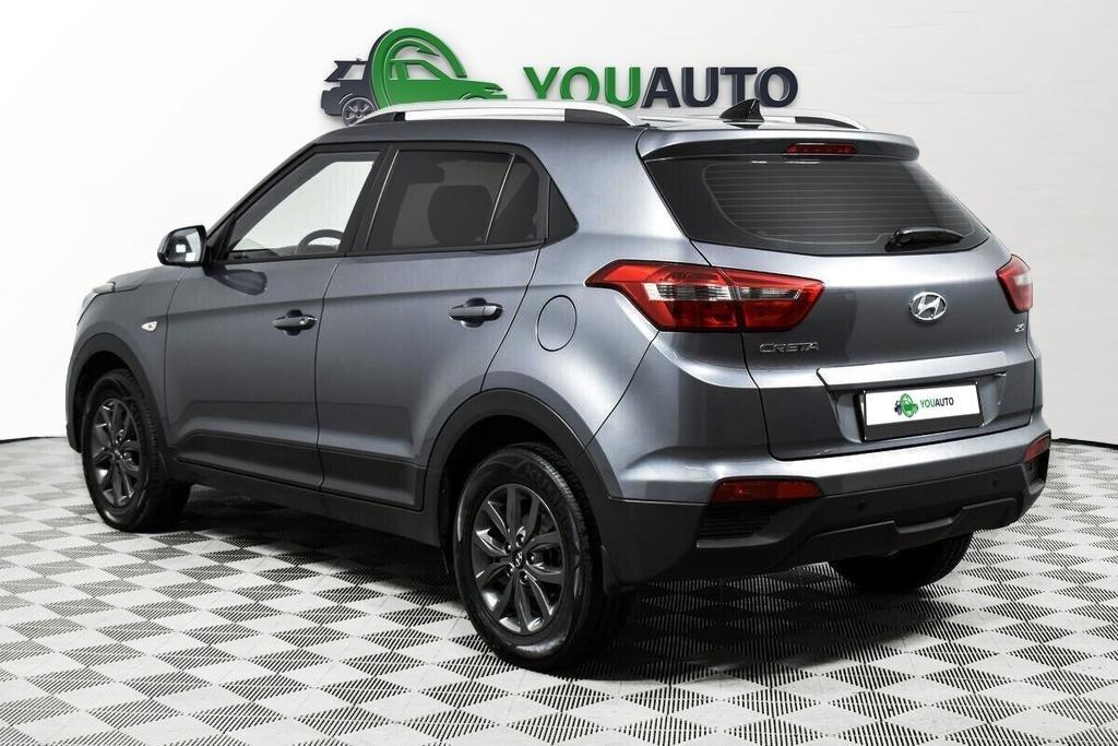 Hyundai Creta 2021, серый