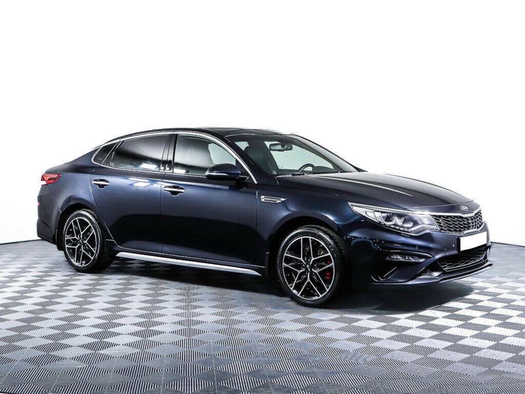 Kia Optima 2018, синий