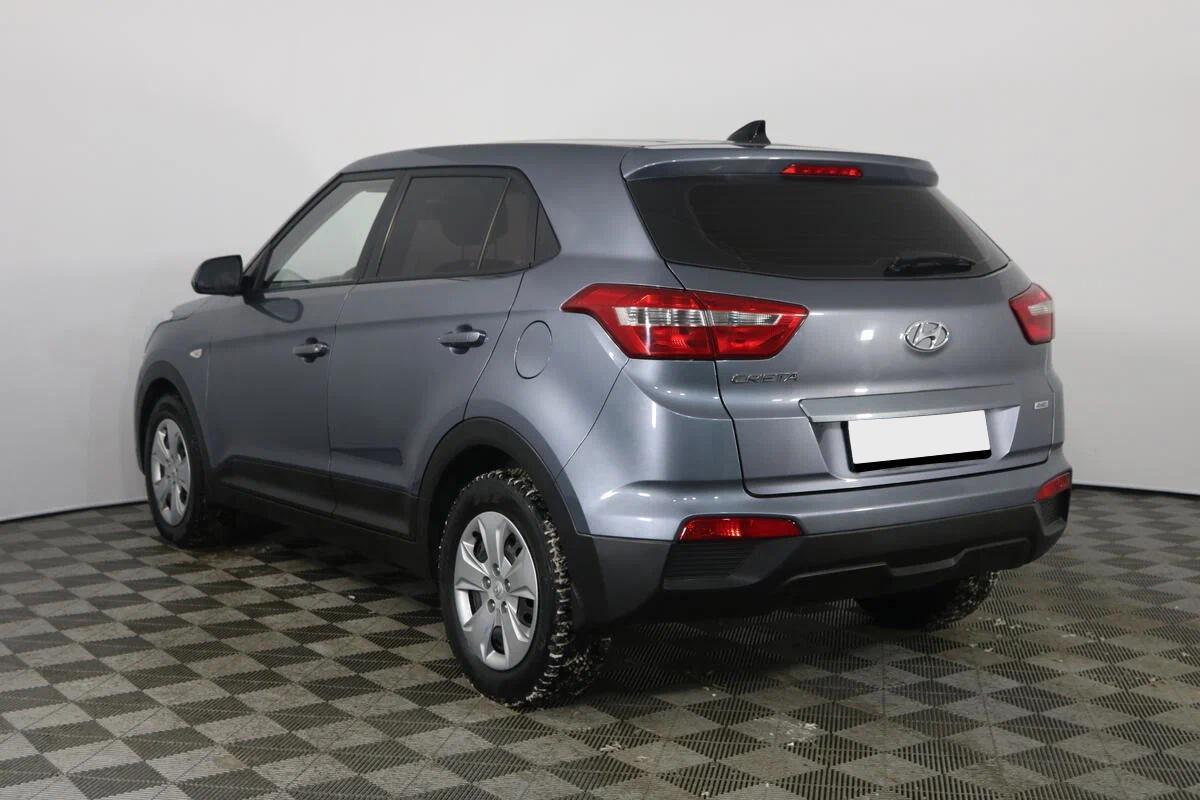 Hyundai Creta 2017, серый