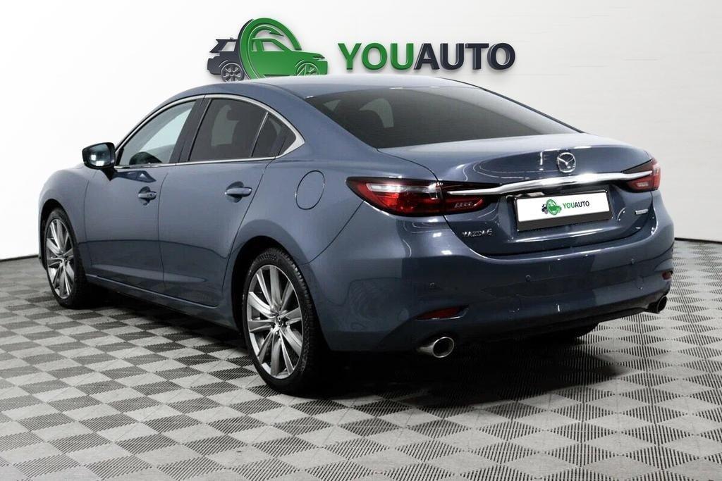 Mazda 6 2021, синий