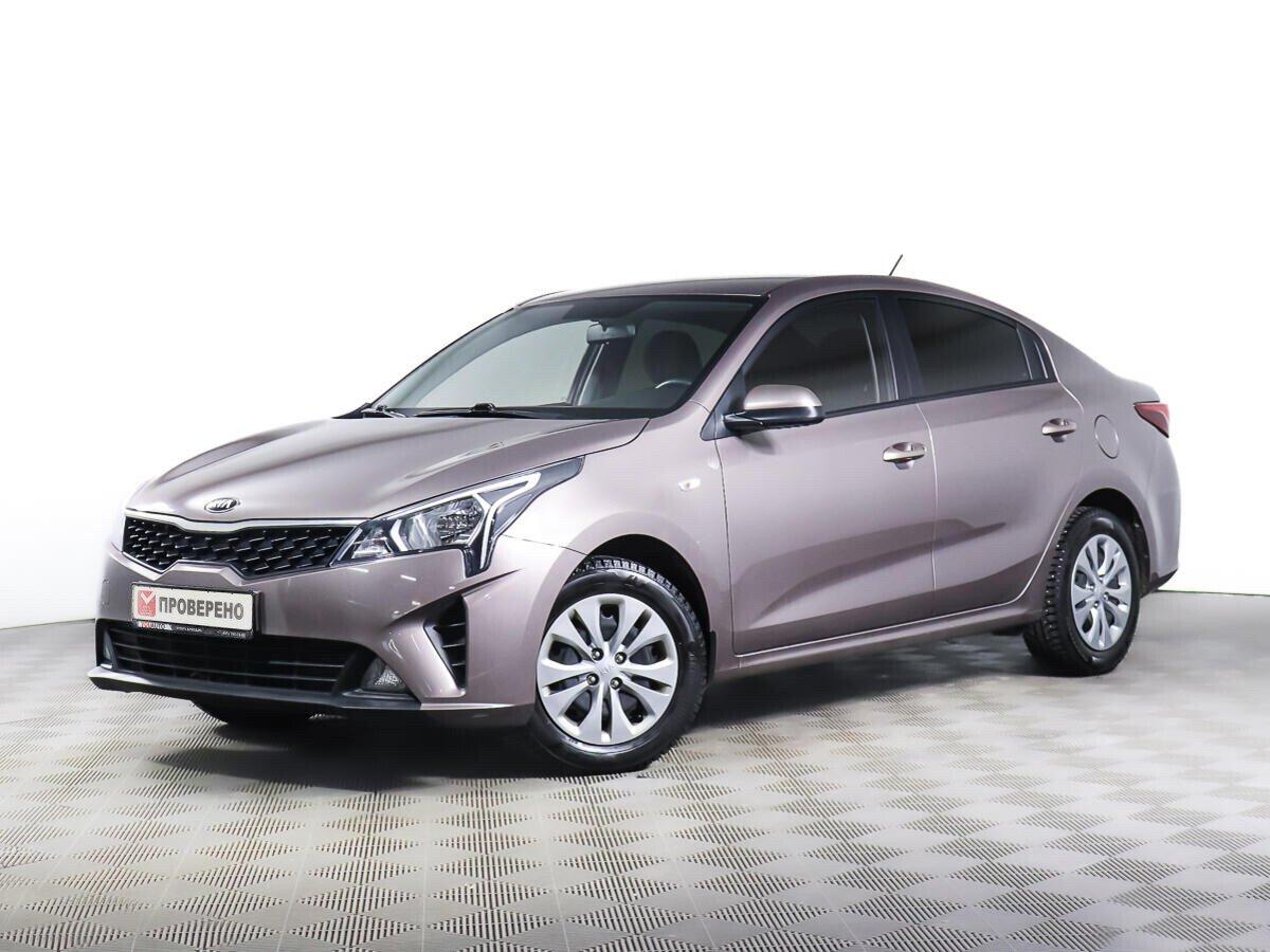 Kia Rio 2022, коричневый