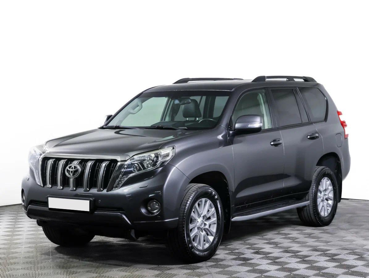Toyota Land Cruiser Prado 2015, серый
