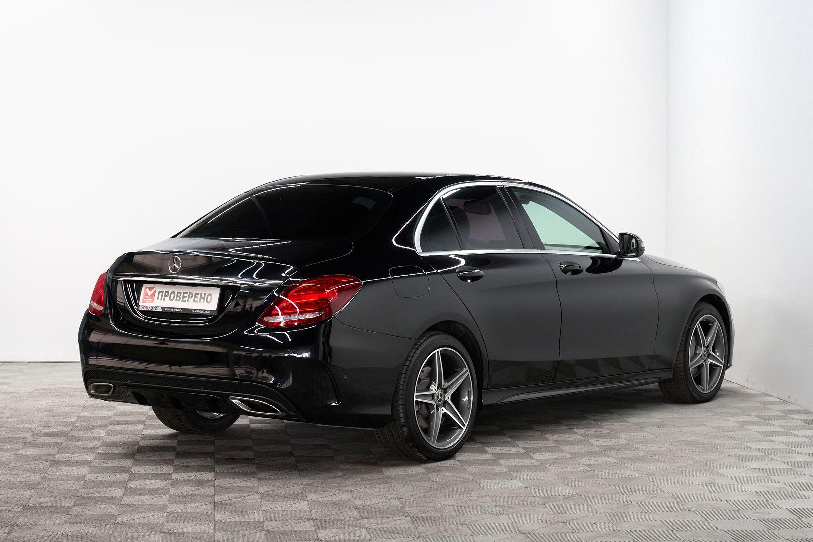 Mercedes-Benz C-Класс 2018, черный