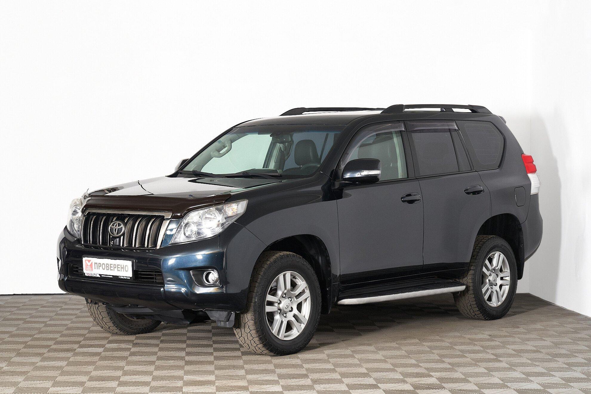 Toyota Land Cruiser Prado 2011, серый