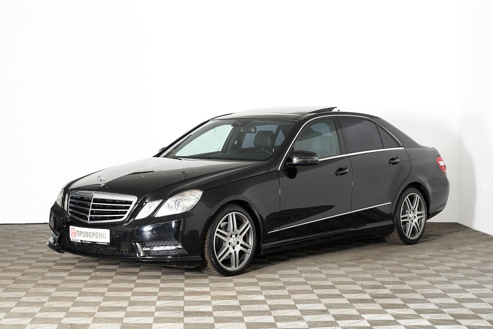 Mercedes-Benz E-Класс 2012, черный