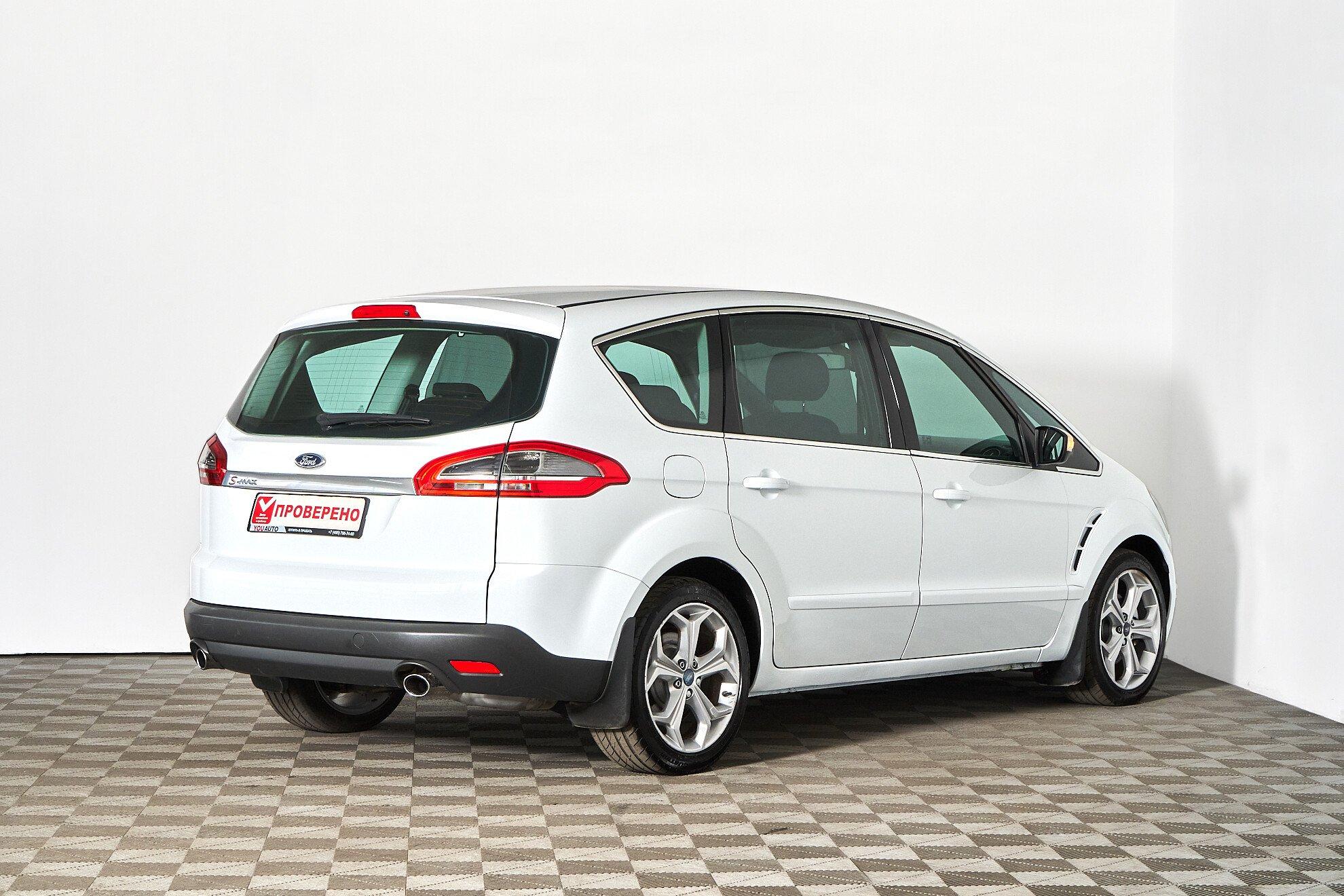 Ford S-MAX 2012, белый