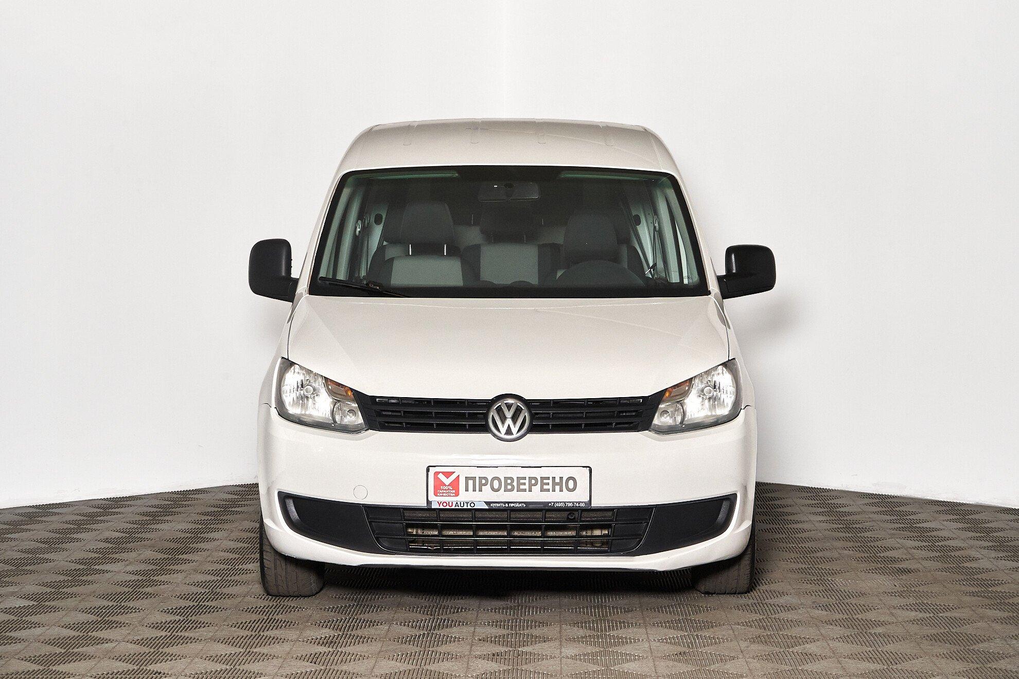 Volkswagen Caddy 2014, белый