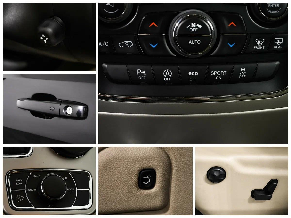 Jeep Grand Cherokee 2016, черный