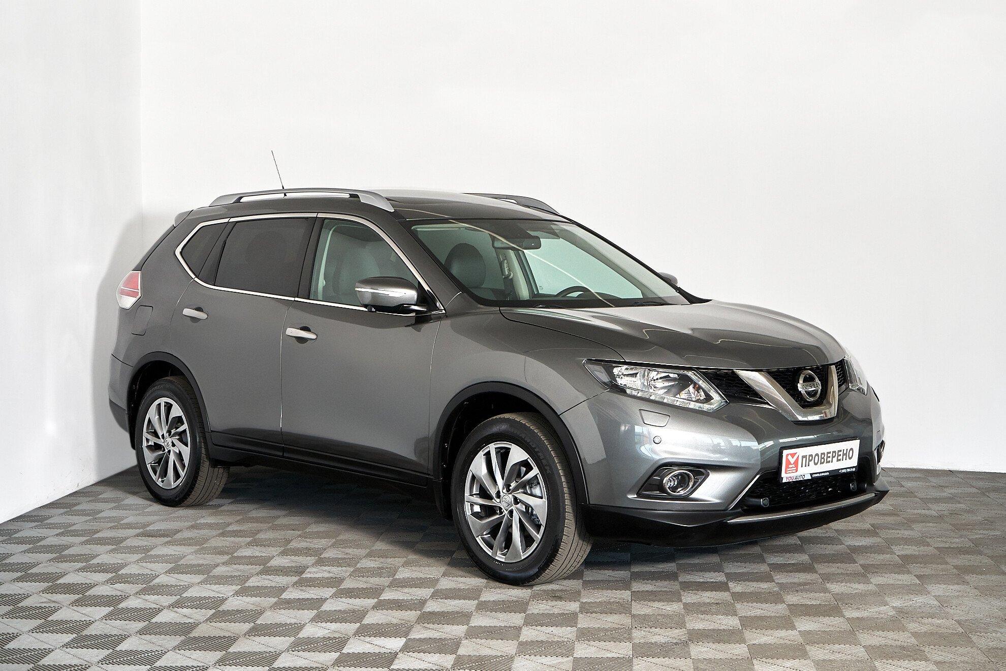 Nissan X-Trail 2015, серый