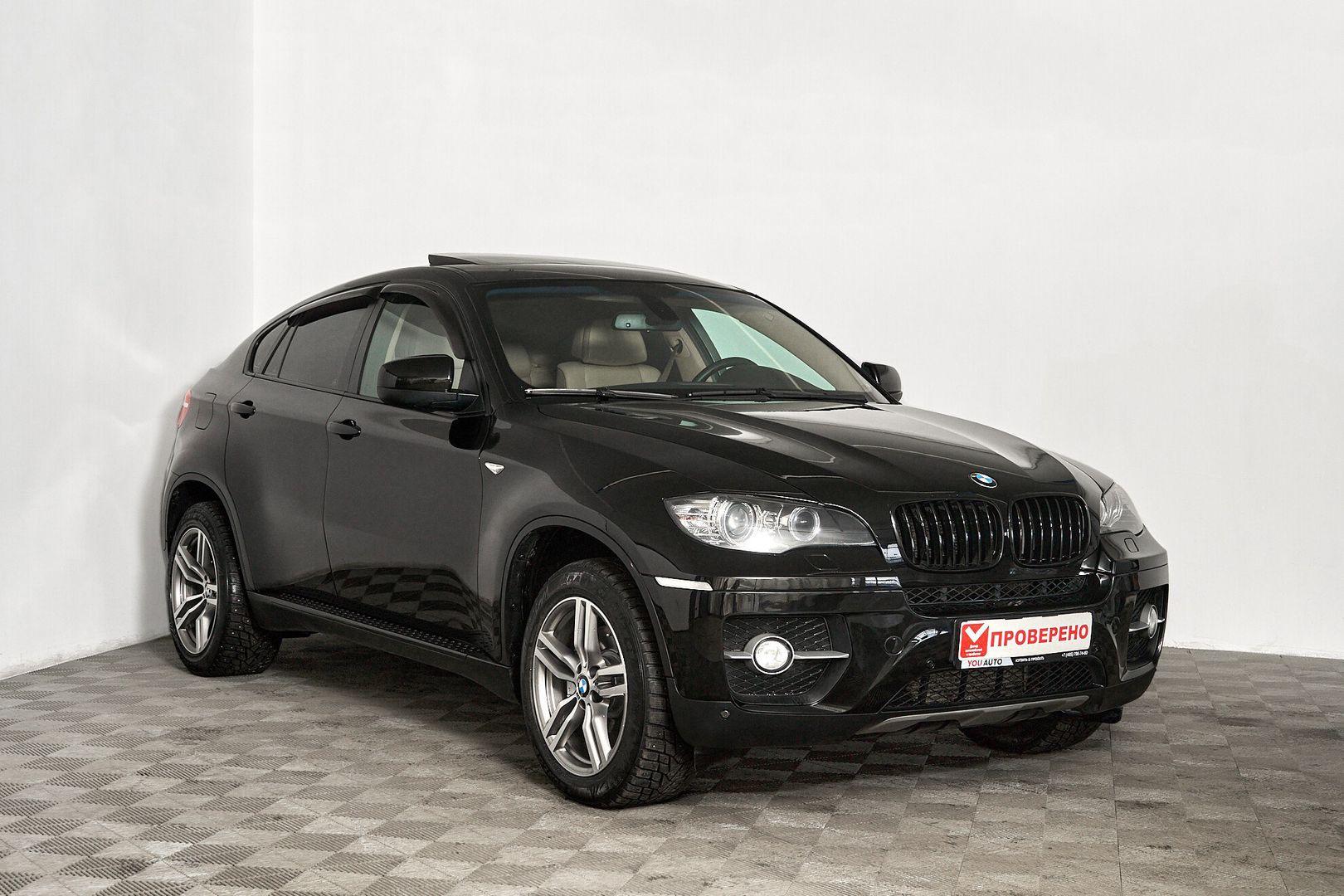 BMW X6 2010, черный