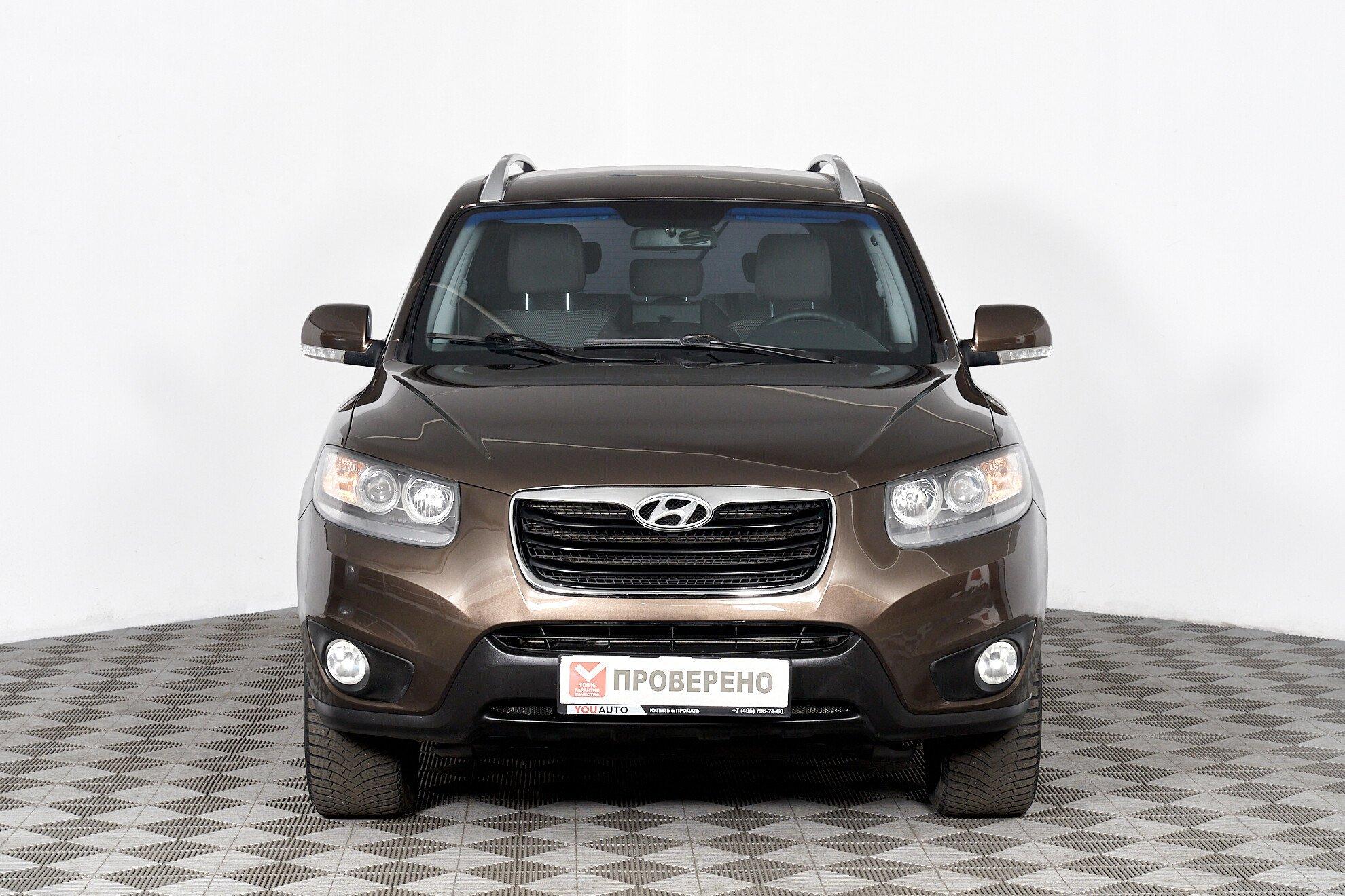 Hyundai Santa Fe 2010, коричневый