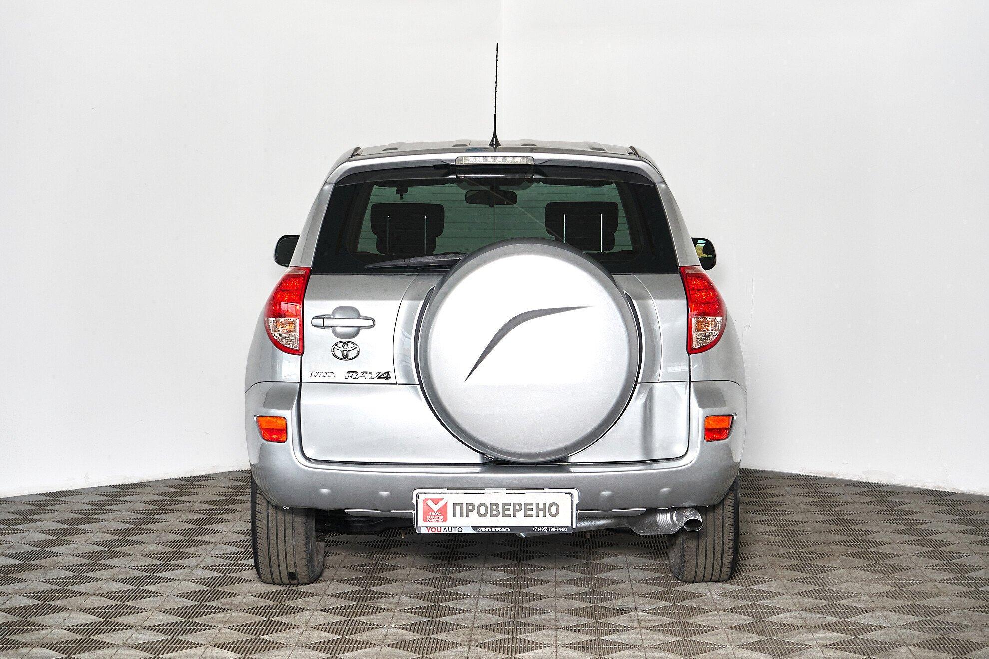 Toyota RAV4 2008, серебряный