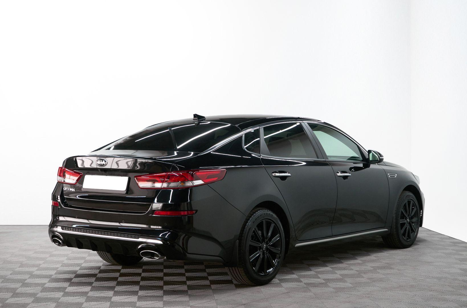Kia Optima 2018, черный