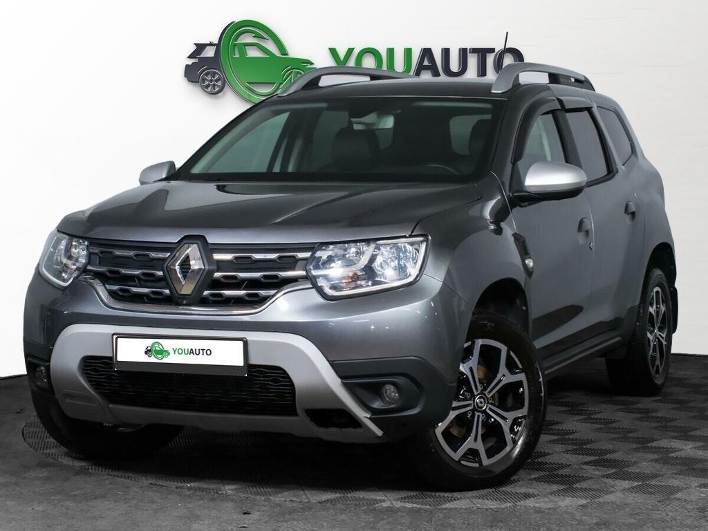 Renault Duster 2021, серебряный