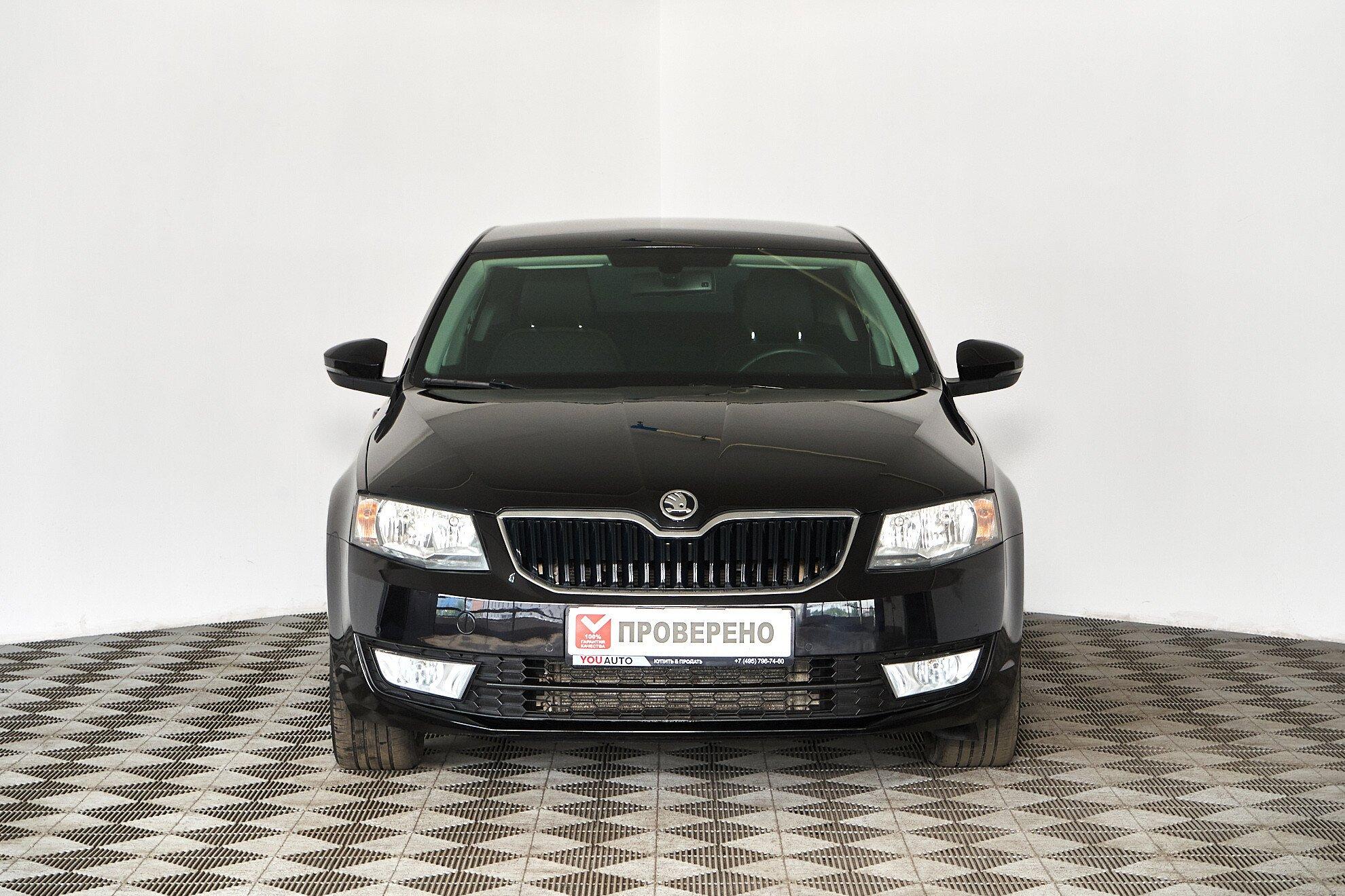 Skoda Octavia 2016, черный