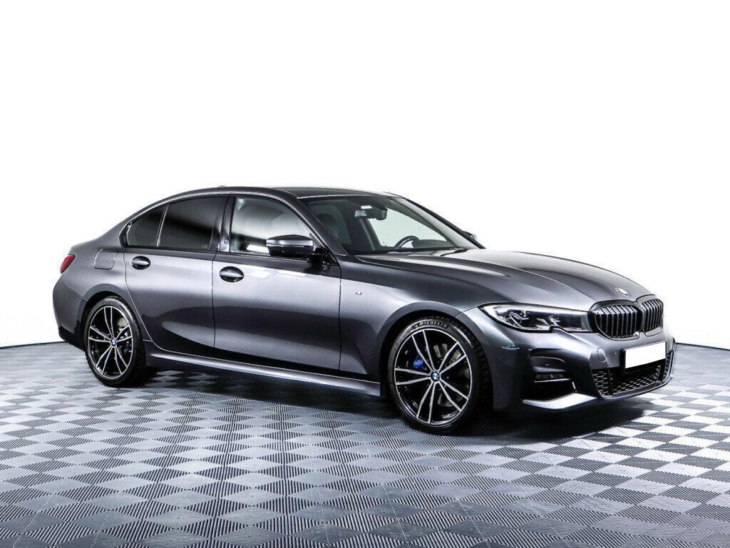 BMW 3 серии 2020, серый