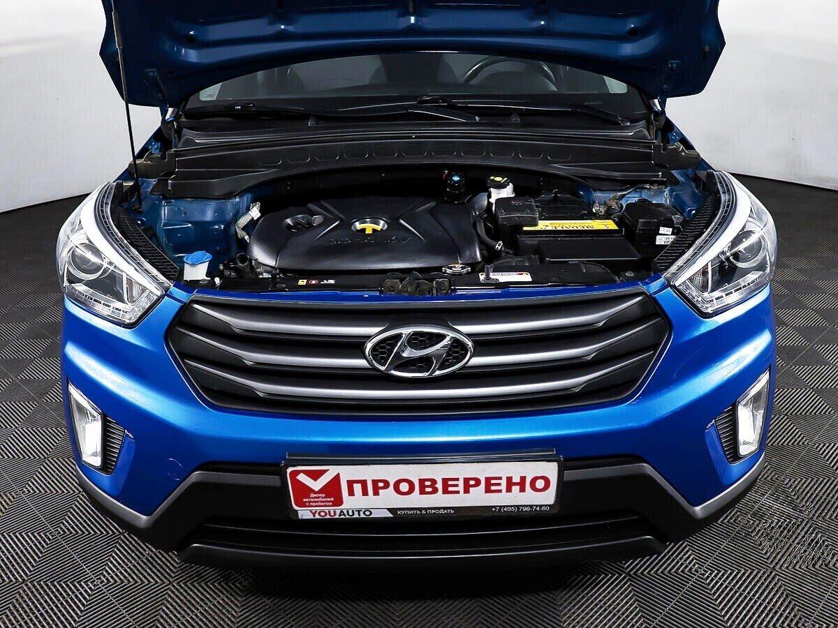 Hyundai Creta 2019, синий