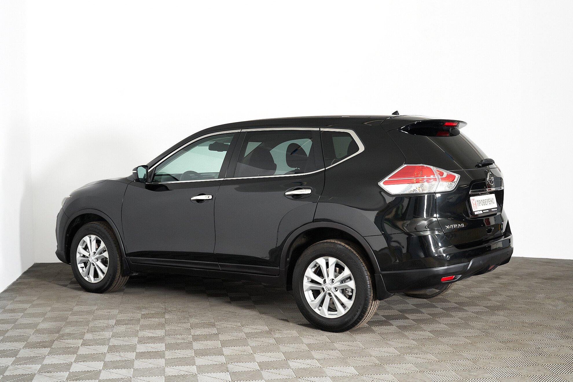 Nissan X-Trail 2015, черный