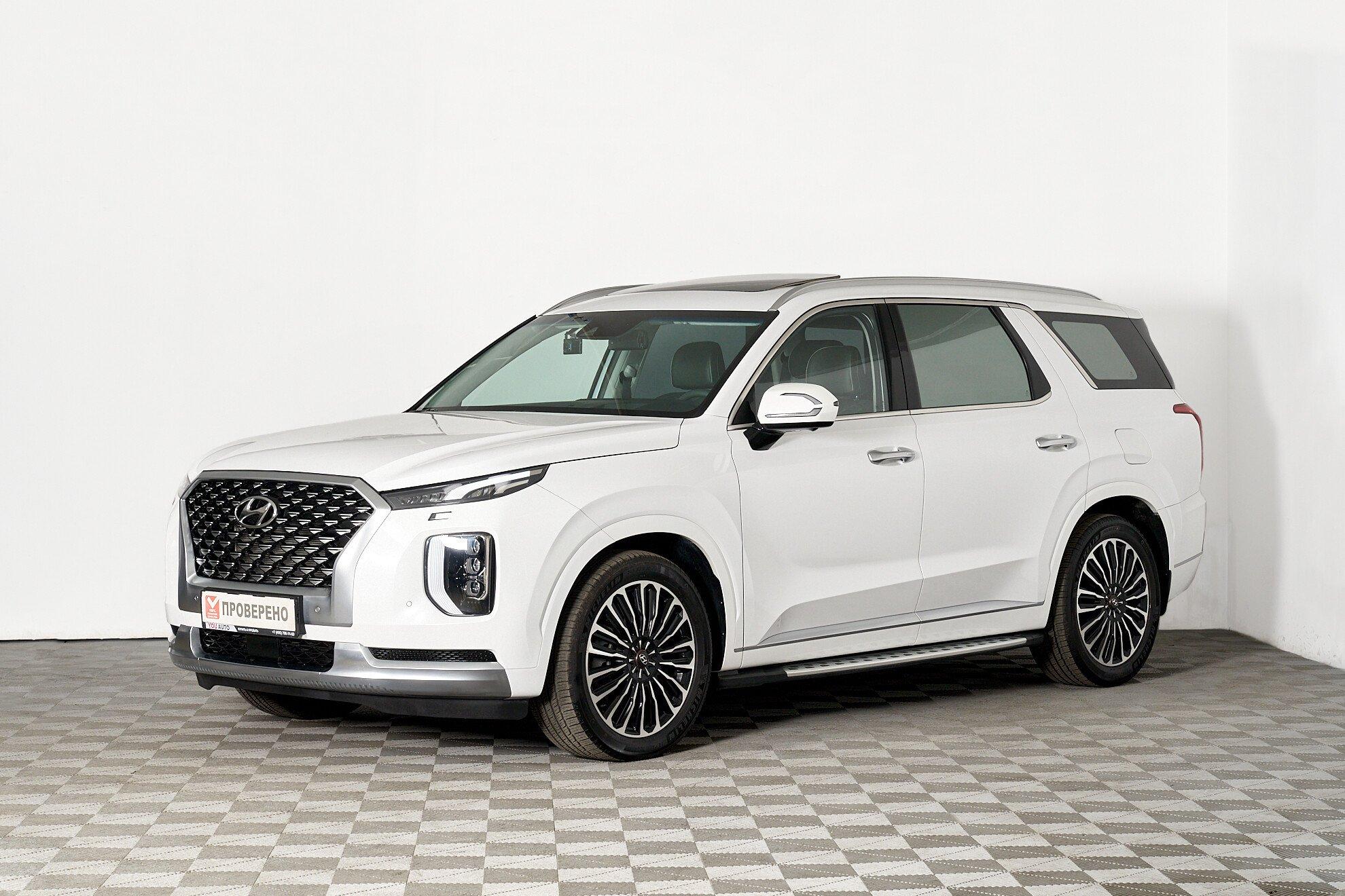 Hyundai Palisade 2021, белый
