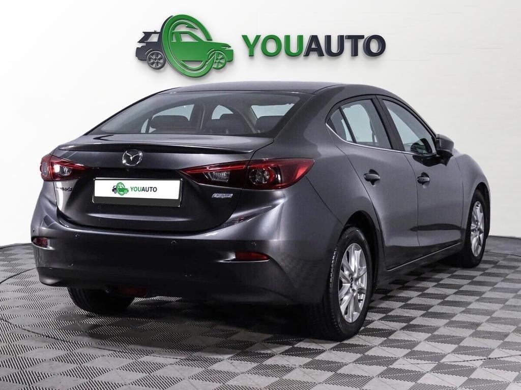 Mazda 3 2018, серый
