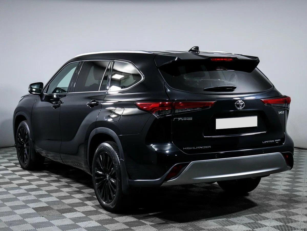 Toyota Highlander 2025, черный