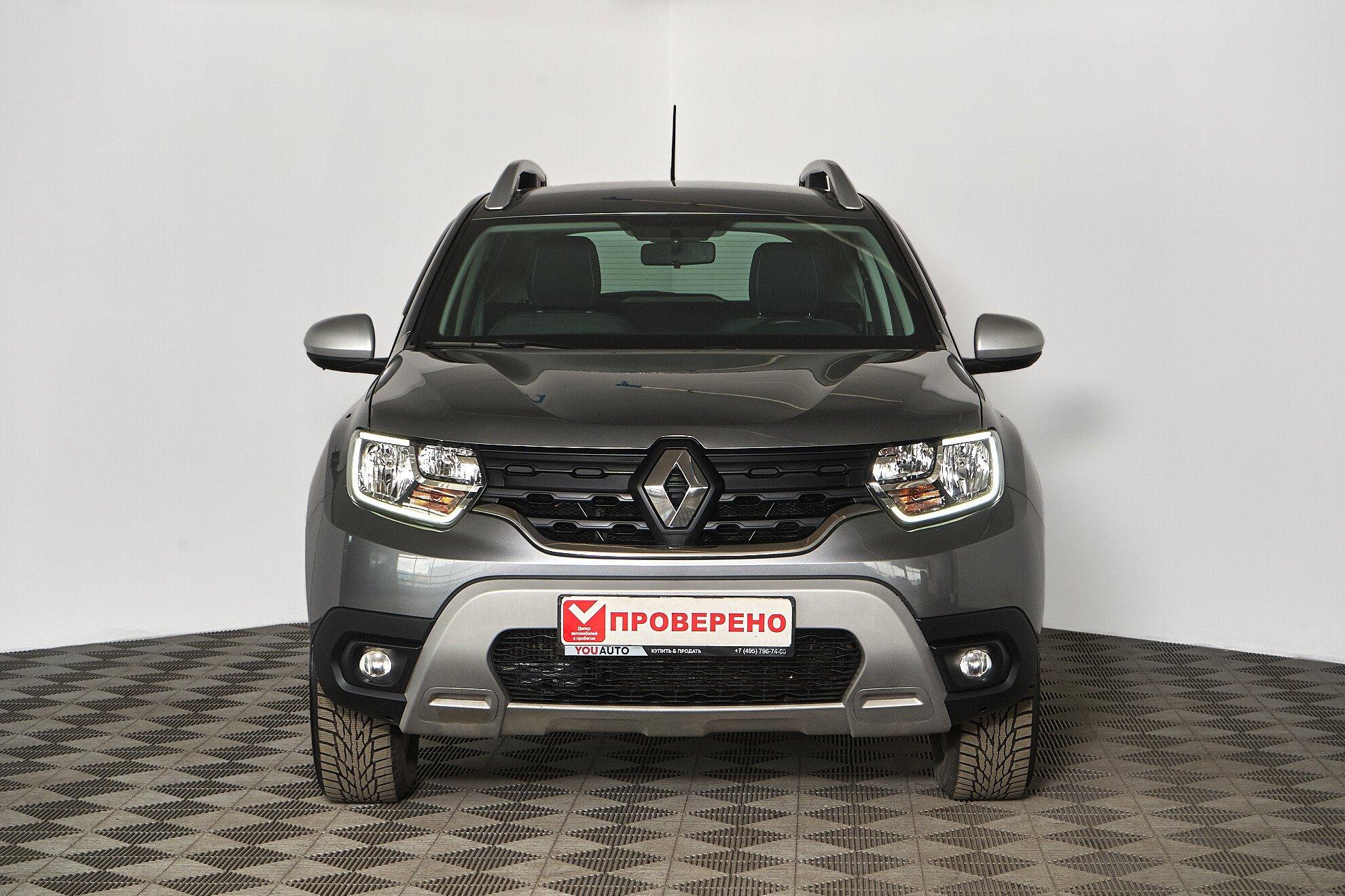 Renault Duster 2022, серый