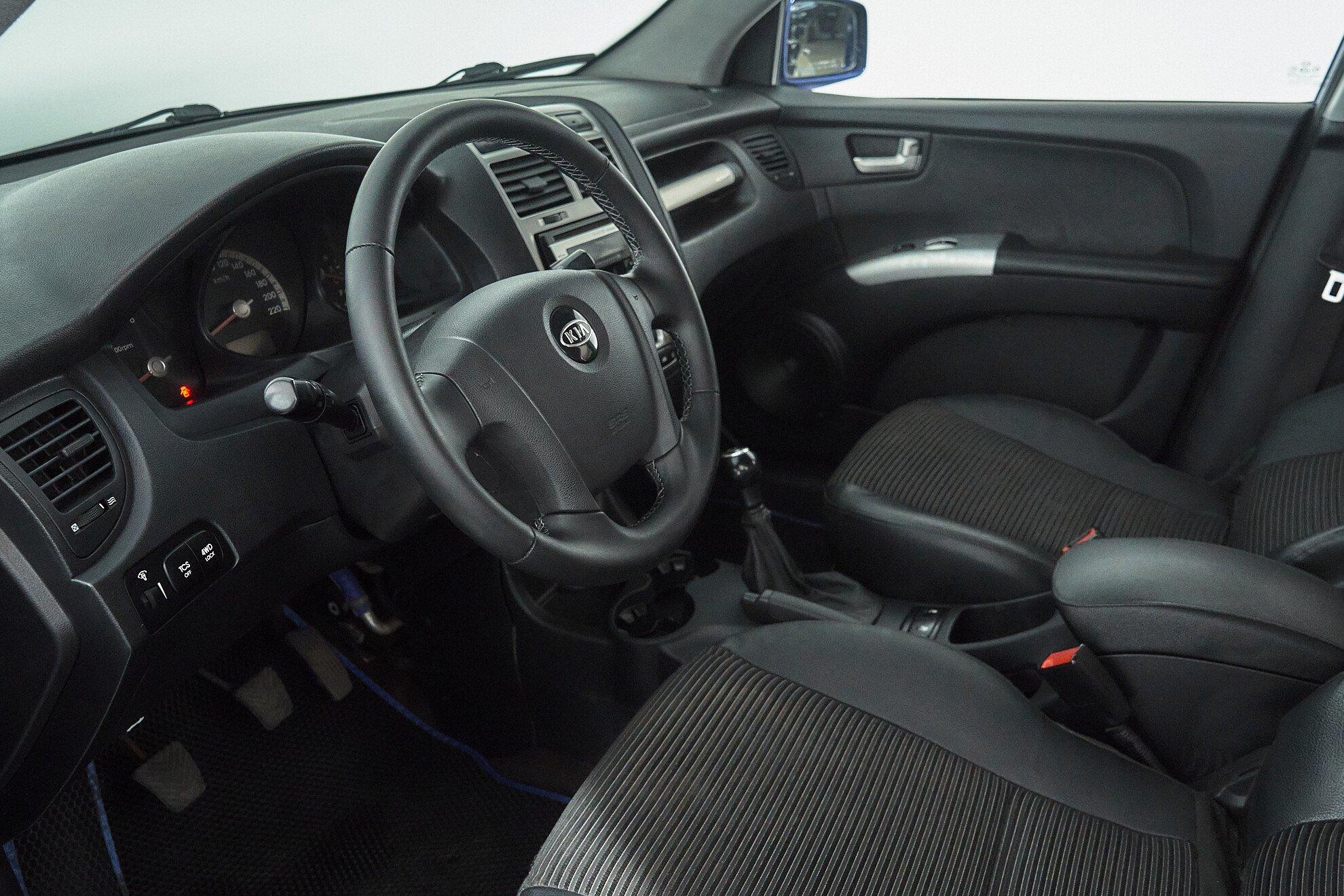 Kia Sportage 2008, синий