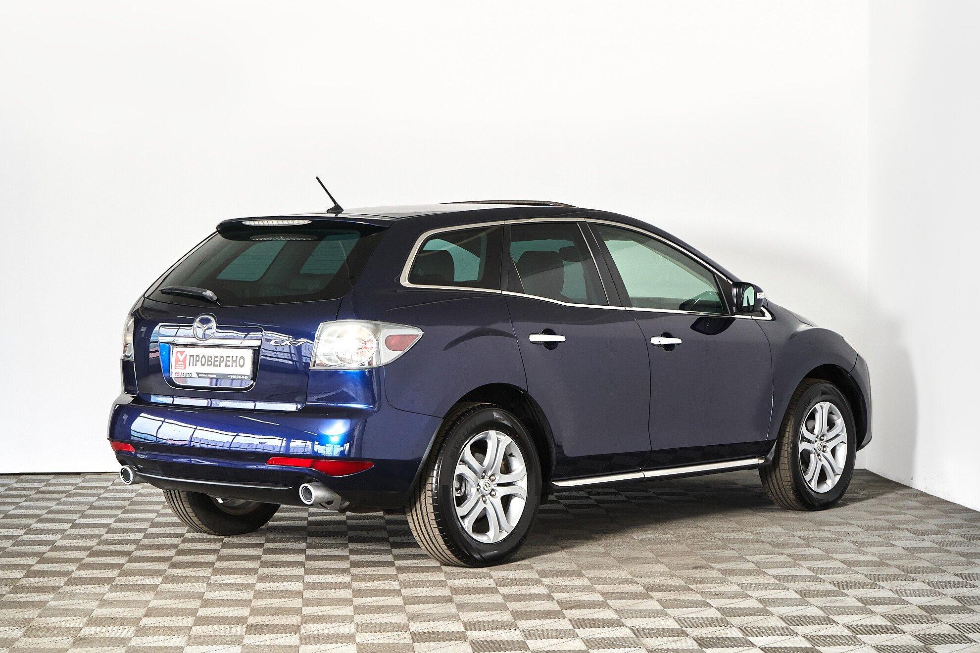 Mazda CX-7 2011, синий