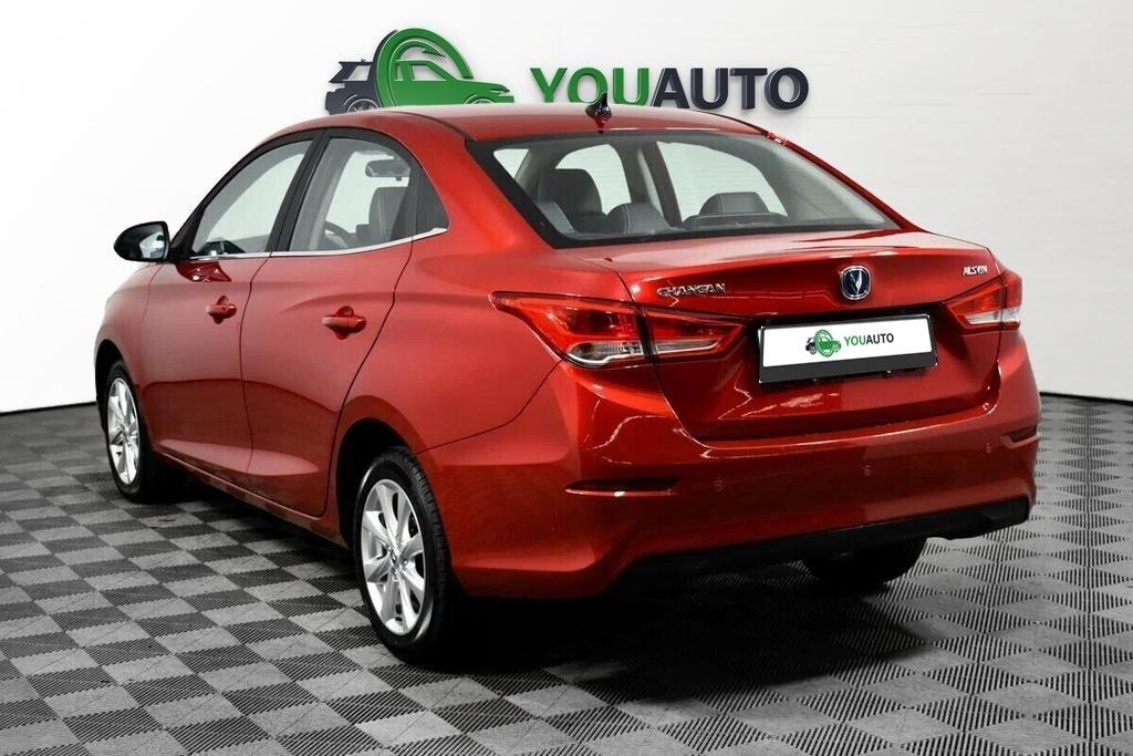 Changan Alsvin 2024, красный